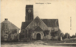 CPA St-FARGEAU - L'Église (170936) - Saint Fargeau Ponthierry