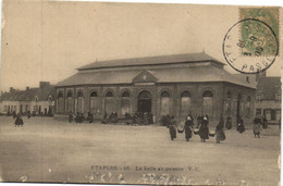 CPA ÉTAPLES - La Halle Au Poisson (180771) - Etaples