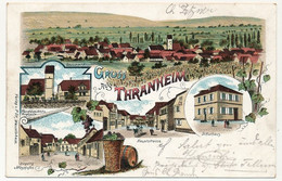 CPA - TRANHEIM (Bas-Rhin) - Gruss Aus Thranheim - 1899 - Litho - Sonstige & Ohne Zuordnung