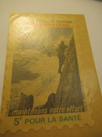 Timbre De Soutien Anti-tuberculeux/Comité National De Défense Contre La Tuberculose/5 Francs/Alpiniste/1967  TIBANTI3 - Malattie