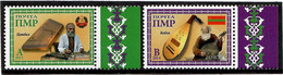 Moldova / PMR Transnistria. 2014 Europa CEPT .National Musical Instruments. 2v:A,B - Moldavië