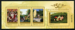 HUNGARY 2007 National Gallery Block MNH / **.  Michel Block 315 - Ungebraucht