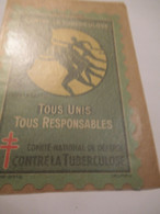 Timbre De Soutien Anti-tuberculeux/Comité National De Défense Contre La Tuberculose/3Francs/Lutter/1965-66 TIBANTI6 - Enfermedades