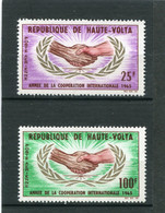 HAUTE VOLTA   N°  23 Et 24 **  PA (Y&T)  (Neuf)  (Poste Aérienne) - Haute-Volta (1958-1984)