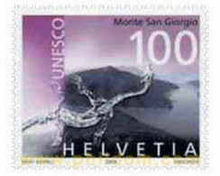 Ref. 148304 * MNH * - SWITZERLAND. 2004. HUMAN HERITAGE . PATRIMONIO DE LA HUMANIDAD - Fossiles