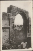 Porte Romaine Dans La Basilique, Tebessa, C.1930s - Editions Photo Africaines Photo-CPSM - Tebessa