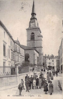 CPA - FRANCE - 55 - COMMERCY - L'église - Animée Enfants - Commercy