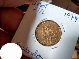 BARBADOS 5 CENT 1979 KM# 11 (G#19-40) - Barbades