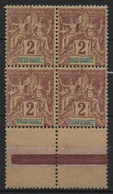 Diego Suarez - 1893 - Type Sage  - N° 39 Bloc 4  - Neuf ** - MNH - Nuovi