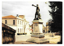 30 - ALES - La Mairie Et La Statue De Pasteur - Ed. SL N° 332 - Alès
