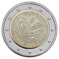 2 Euro ESTONIA 2021 PUEBLOS UGROFINESES - EESTI - NUEVA - SIN CIRCULAR - NEW 2€ - Estonia