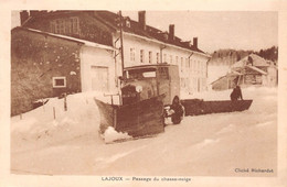 LAJOUX (Jura) - Passage Du Chasse-neige - Ecrit à M. Lemercier, Croix Rousse, Lyon - Sonstige & Ohne Zuordnung