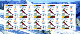 245477 MNH LITUANIA 2010 21 JUEGOS OLIMPICOS INVIERNO VANCOUVER 2010 - Invierno 2010: Vancouver