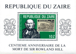 243989 MNH ZAIRE 1980 100 ANIVERSARIO DE LA MUERTE DE ROWLAND HILL - 1980-1989