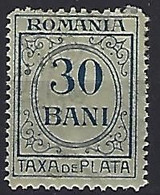 Romania 1911  Postage Due (o) Mi.36 - Portomarken