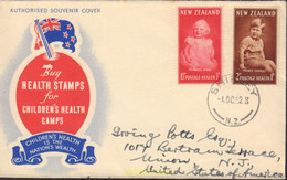 481505 MNH NUEVA ZELANDA 1952 A BENEFICIO DE LA INFANCIA - Errors, Freaks & Oddities (EFO)