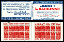 N°272-C12, Série 214, LAROUSSE CONSULTEZ Et EU. TTB (certificat)  Qualité: ** - Anciens : 1906-1965