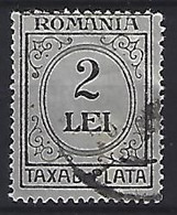 Romania 1920-26  Postage Due (o) Mi.59x - Segnatasse