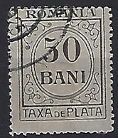Romania 1920-26  Postage Due (o) Mi.56y - Strafport
