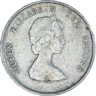 Monnaie, Etats Des Caraibes Orientales, 25 Cents, 1987 - East Caribbean States