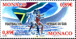 246084 MNH MONACO 2010 COPA DEL MUNDO DE FUTBOL 2010 EN SUDAFRICA - Otros & Sin Clasificación