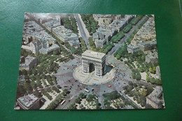 B68/ VUE AERIENNE R HENRARD L ARC DE TRIOMPLE PLACE L ETOILE 75 PARIS CPSM 1962 REF 33 EDITION PANORAMAS - Arc De Triomphe