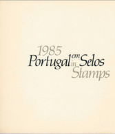 Portugal, 1985, Portugal Em Selos, Edição Sem Selos - Boek Van Het Jaar