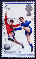 Grande Bretagne Great Britain 1966 Sport Football Yvert 441 O Used - 1966 – Engeland
