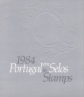 Portugal, 1984, Portugal Em Selos, Edição Sem Selos - Boek Van Het Jaar