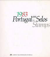 Portugal, 1983, Portugal Em Selos, Edição Sem Selos - Libro Del Año