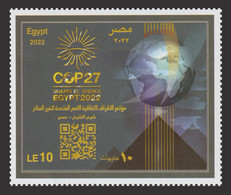 Egypt - 2022 - ( COP27 - Sharm El Sheikh - EGYPT 2022 ) - MNH (**) - Pollution