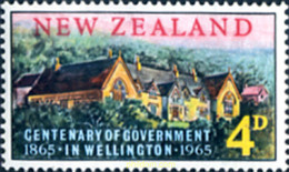 248836 MNH NUEVA ZELANDA 1965 CENTENARIO DEL GOBIERNO EN WELLINGTON - Abarten Und Kuriositäten