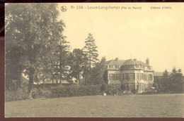 Cpa Leuze Longchamps     Chateau - Eghezée