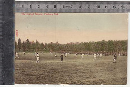 CPA SPORTS, CRICKET, FINSBURY PARK GROUNDS - Cricket