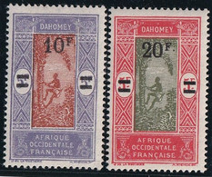 Dahomey N°83/84 - Neuf * Avec Charnière - TB - Unused Stamps