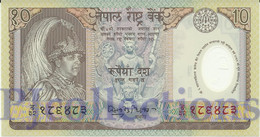 NEPAL 10 RUPEES 2002 PICK 45 POLYMER UNC - Népal