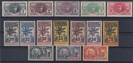 Côte D'Ivoire N°21/35 - Neuf Sans Gomme / * Charnière / Oblitéré - B/TB - Unused Stamps