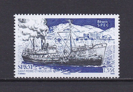 SAINT PIERRE ET MIQUELON 2021 TIMBRE N°1260 NEUF** BATEAU - Unused Stamps