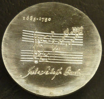 Germania Orientale - DDR - 20 Mark 1975 - 225° Morte Di Johann Sebastian Bach - KM# 59 - 5 Mark