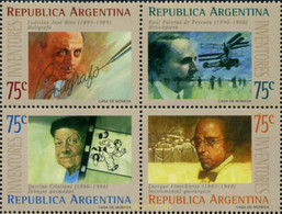 253969 MNH ARGENTINA 1994 INVENTORES ARGENTINOS - Usati