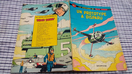 LES AVENTURES DE BUCK DANNY    " Un Prototype à Disparu "   1971  DUPUIS   BD SOUPLE  BE - Buck Danny