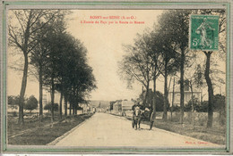 CPA (78) ROSNY-sur-SEINE - Aspect De L'entrée Du Bourg Par La Route De Mantes En 1912 - Rosny Sur Seine