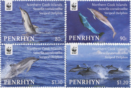 255368 MNH PENRHYN 2010 DELFINES - Penrhyn