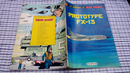 LES AVENTURES DE BUCK DANNY  T24   " Prototype FX-13 "   1974  DUPUIS   BD SOUPLE  BE - Buck Danny