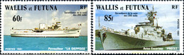 256592 MNH WALLIS Y FUTUNA 1981 BARCOS DE GUERRA Y VIGILANCIA - Gebraucht