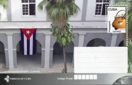 Lote TP32-9,  Cuba, 2011, Entero Postal, Postal Stationary, 27-40, Instituto Superior De Diseño. Habana, Bandera, Flag - Cartes-maximum