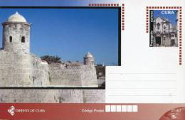 Lote TP32-12, Cuba, 2011, Entero Postal, Postal Stationary, Castillo San Salvador De La Punta. La Habana - Cartoline Maximum