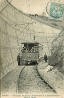 Rouen * Tram Tramways De Rouen à Bonsecours Et à Mesnil Esnard * Dans La Cavée * Ligne Chemin De Fer - Rouen