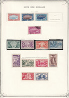 Côte Des Somalis -  Collection Vendue Page Par Page - Neuf * Avec Charnière / Oblitérés - B/TB - Unused Stamps