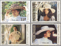 257447 MNH POLINESIA FRANCESA 1983 SOMBREROS - Gebraucht